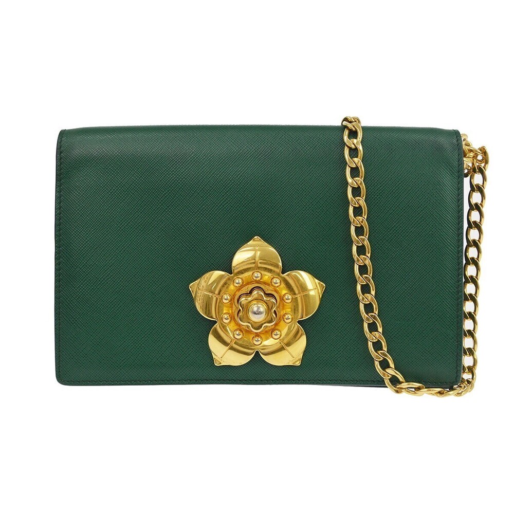 Prada Corolle Chain Saffiano with Metal
